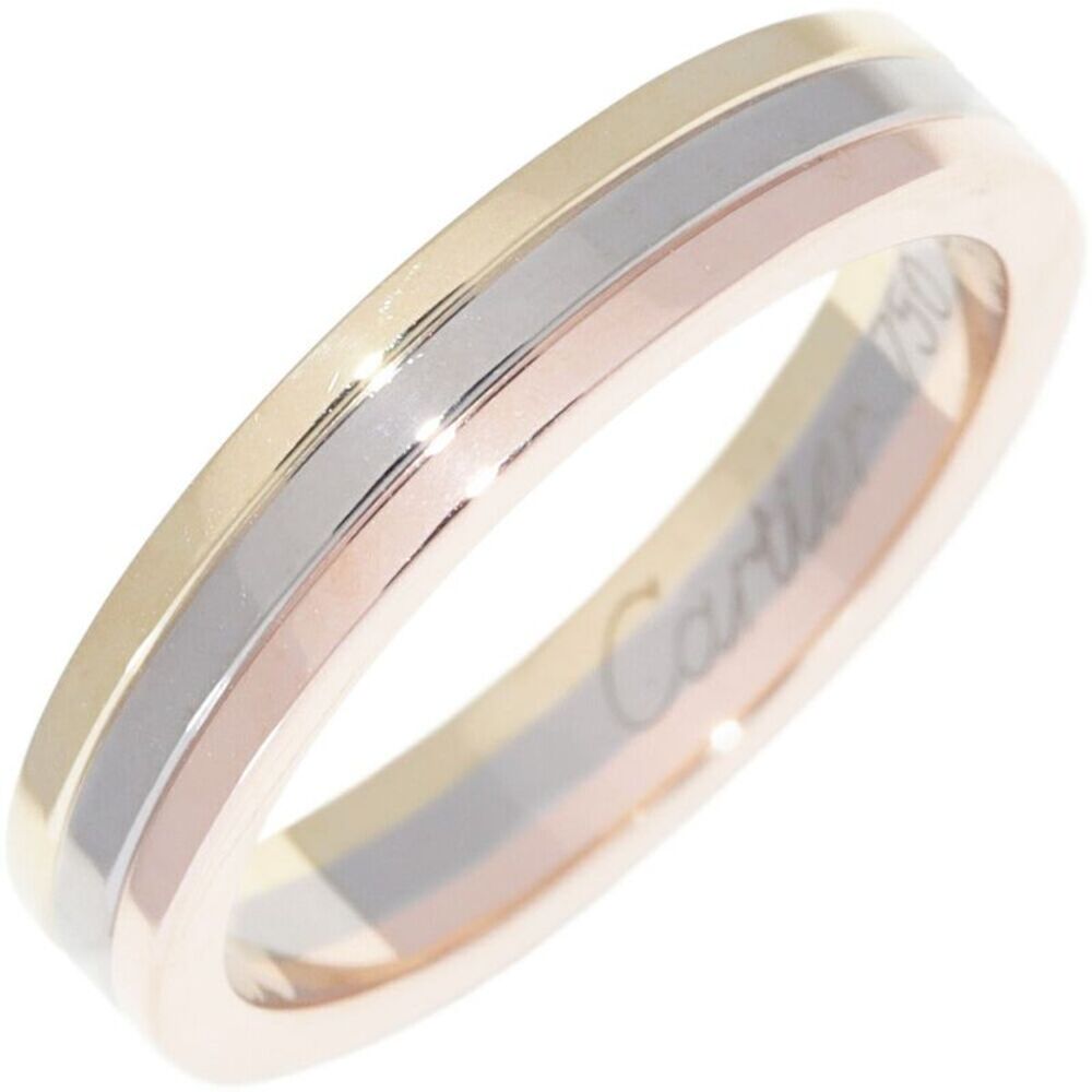 Cartier Louis Cartier Vendome Au750 Ring Size 8